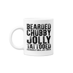 Bearded Chubby Jolly Tattooed, I'm basically Santa just cooler