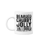 Bearded Chubby Jolly Tattooed, I'm basically Santa just cooler