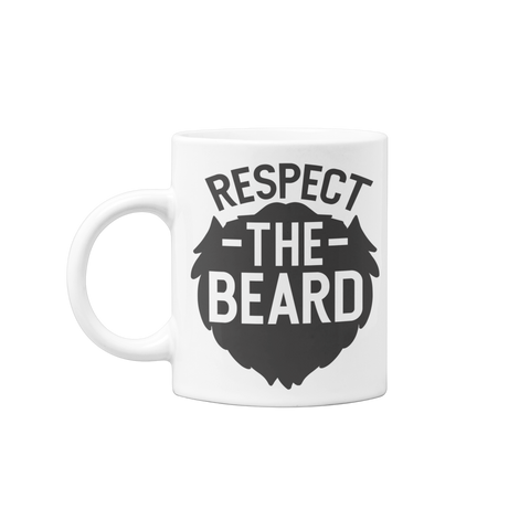 Respect the Beard Coffee Cup